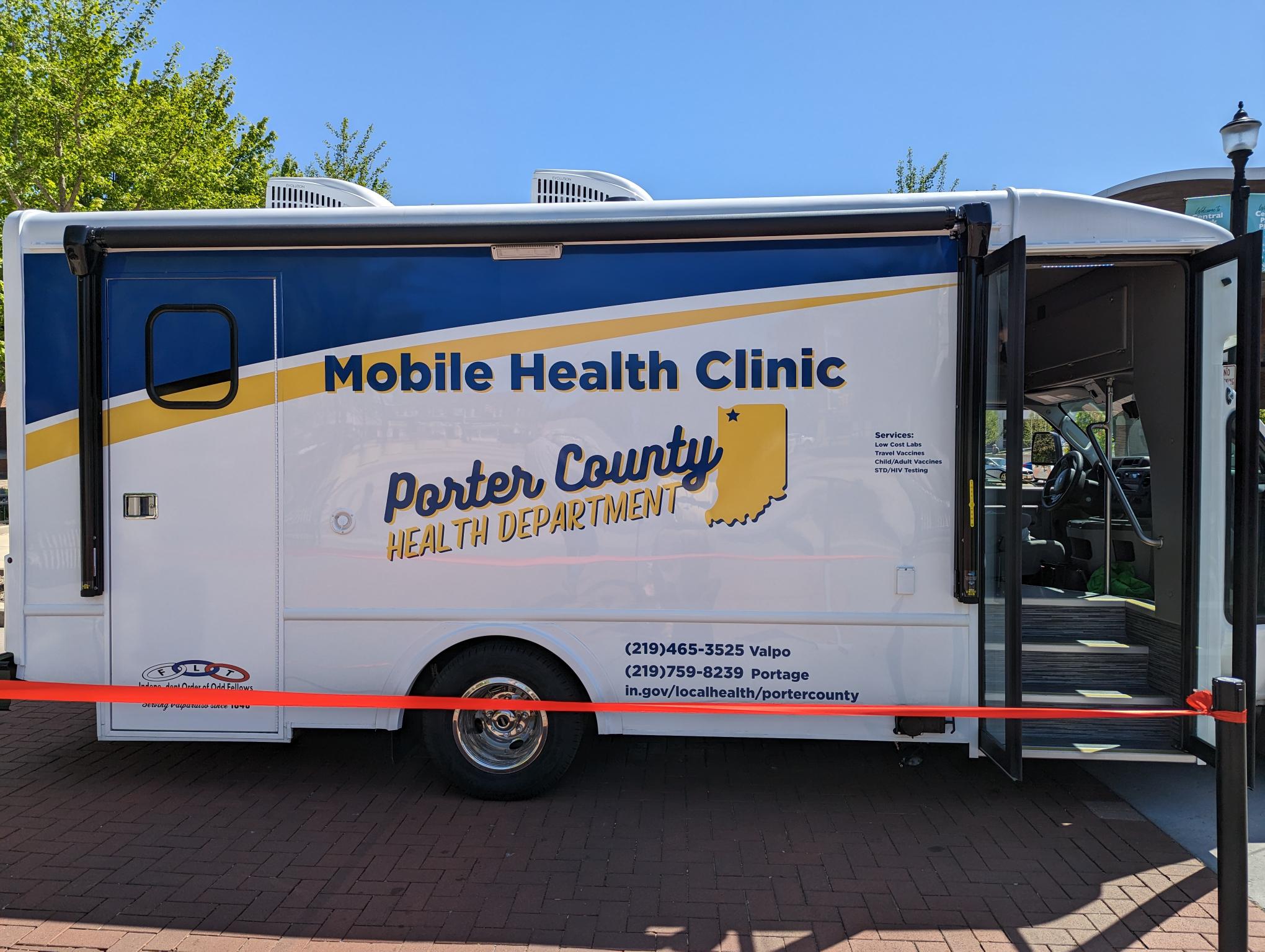 Mobile Health Clinic Groundbreaking Photo